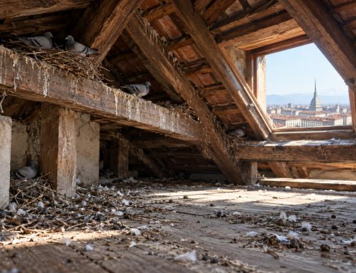 Zecche del piccione a Torino: punture di notte e nidi nel sottotetto