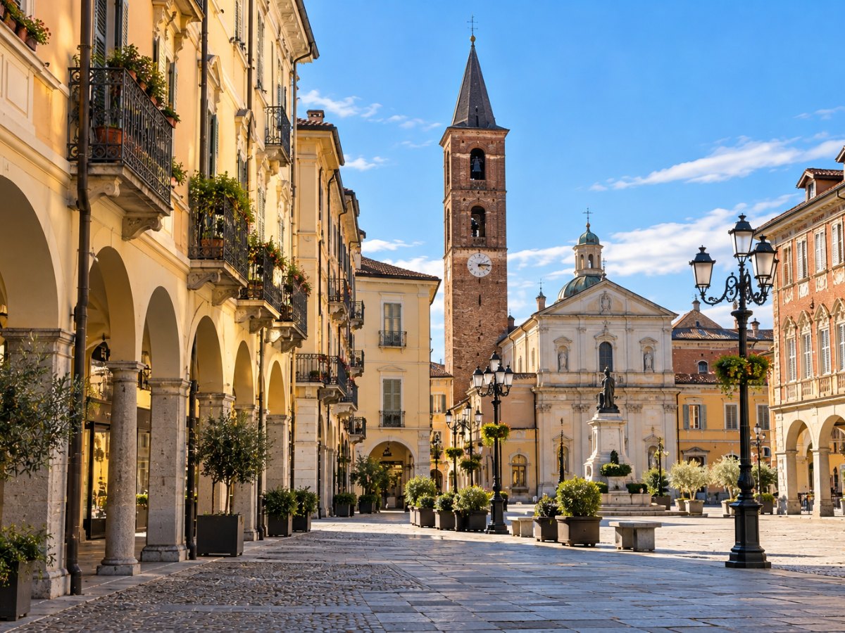 Via del centro di Chivasso