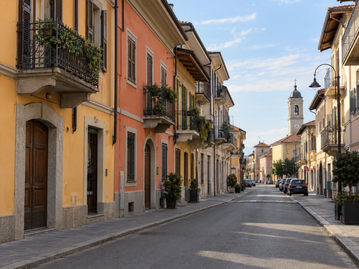 Via del centro di Orbassano