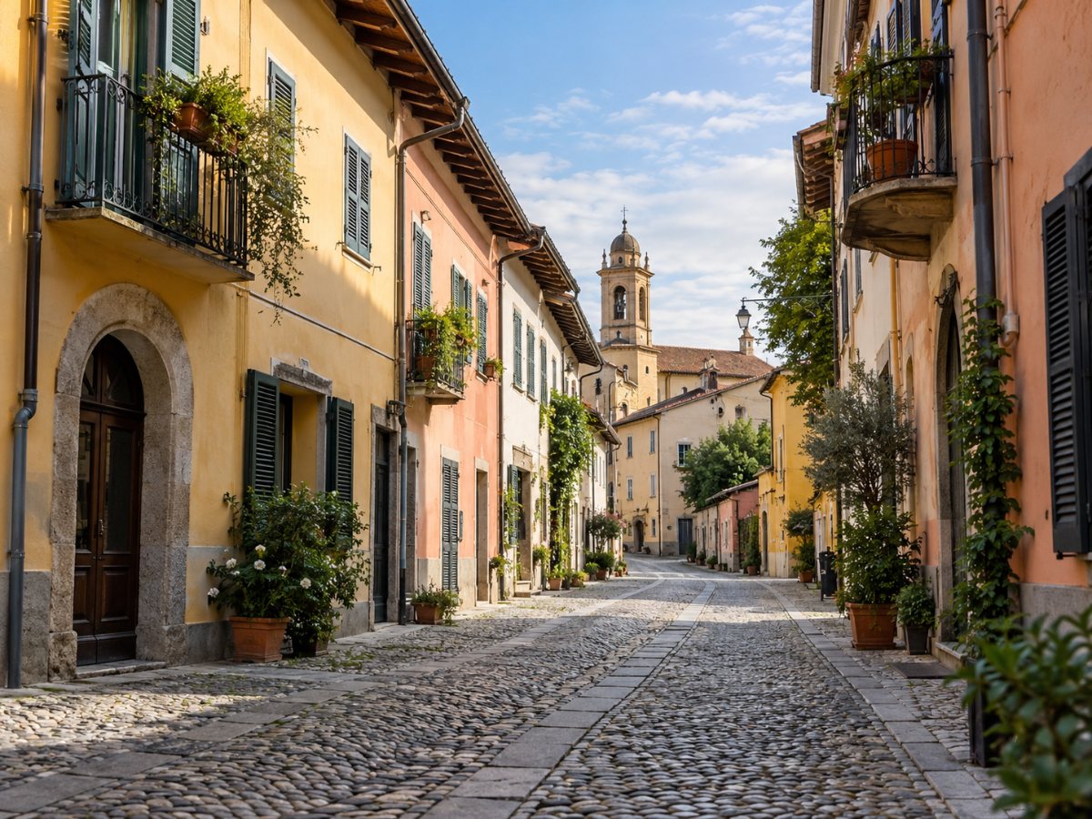 Via del centro storico di Pianezza