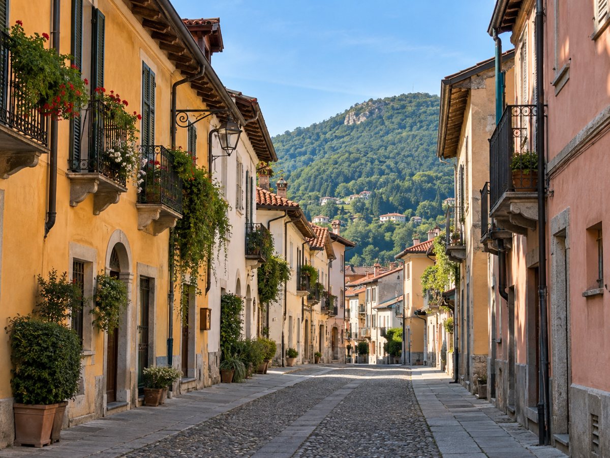 Via del centro di Piossasco