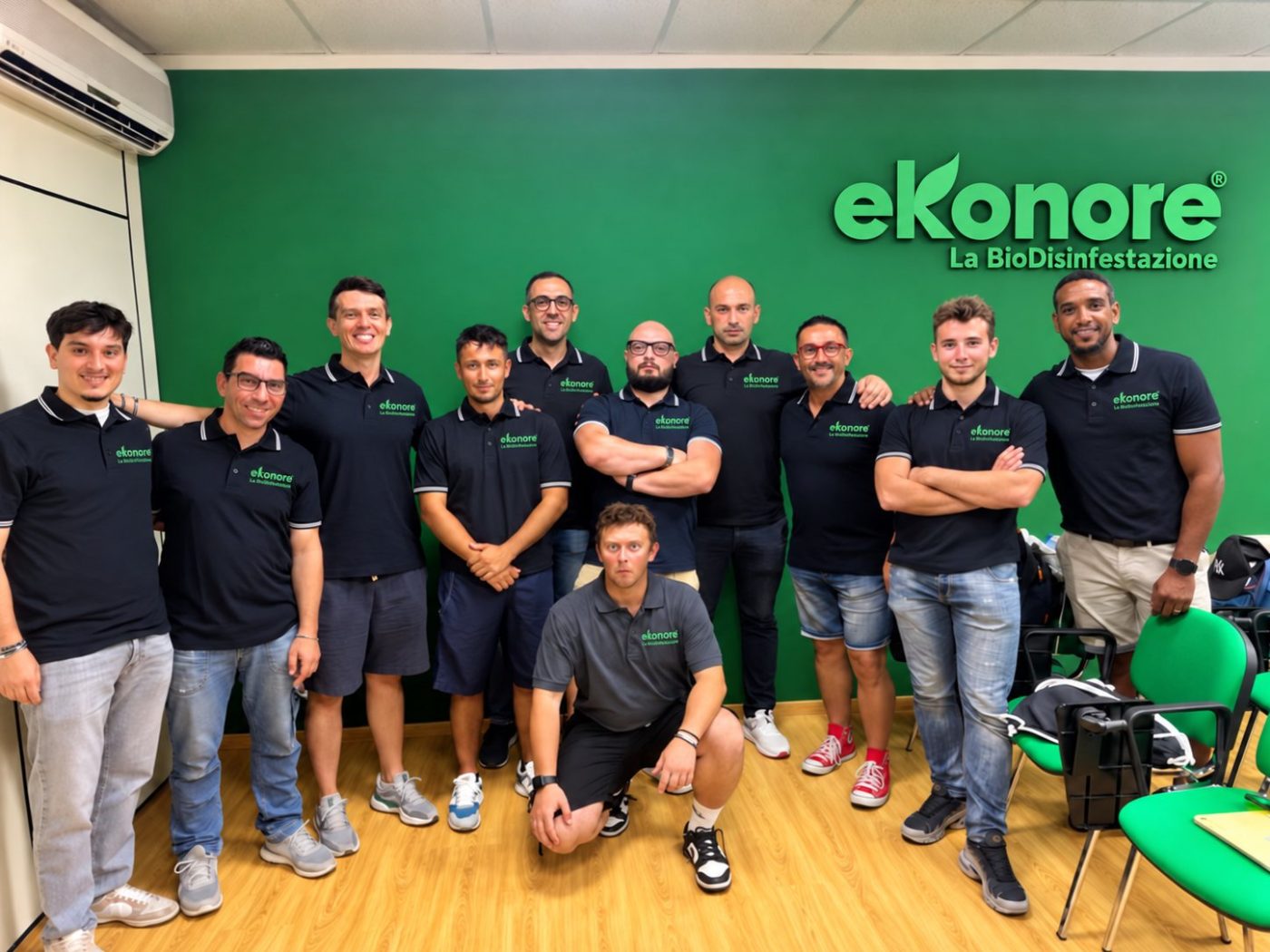 Il team di tecnici Ekonore La BioDisinfestazione in Piemonte