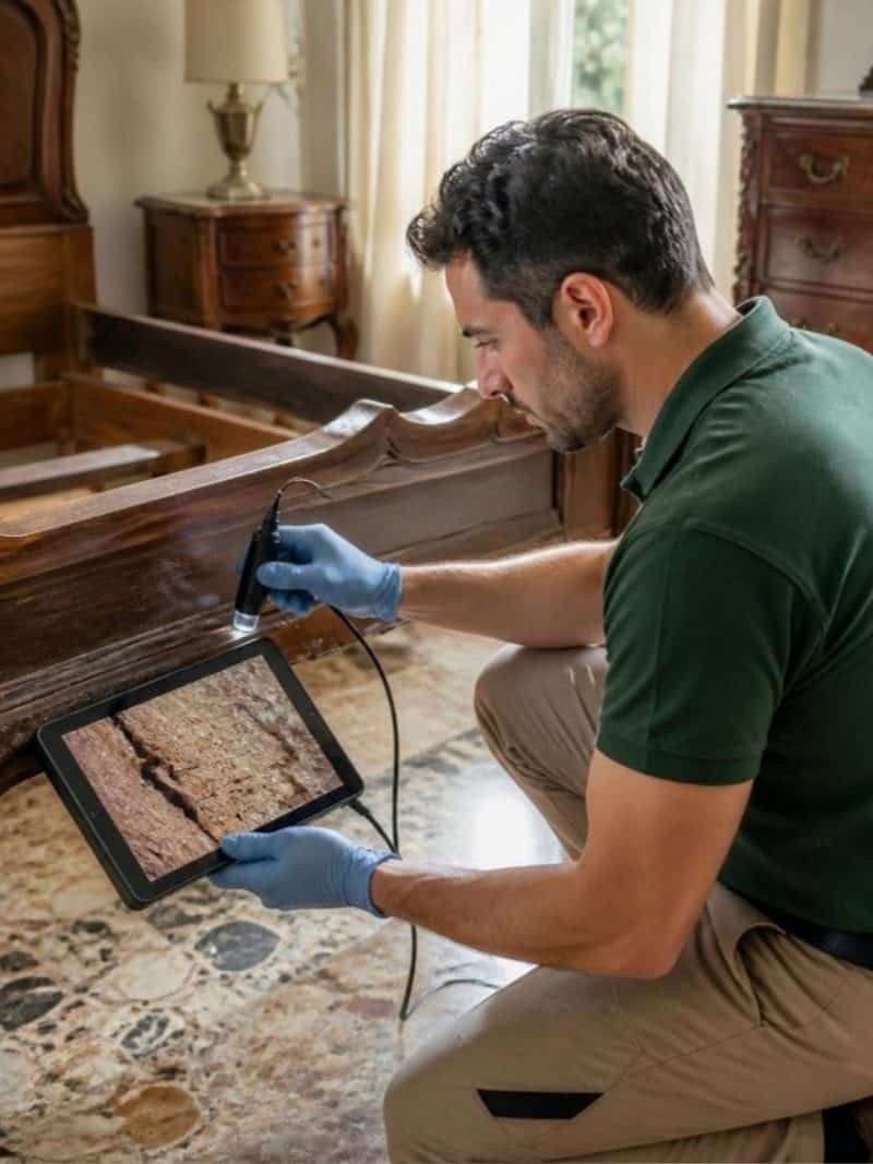 Sopralluogo e ricerca dell'origine – disinfestazione zecche del piccione senza pesticidi